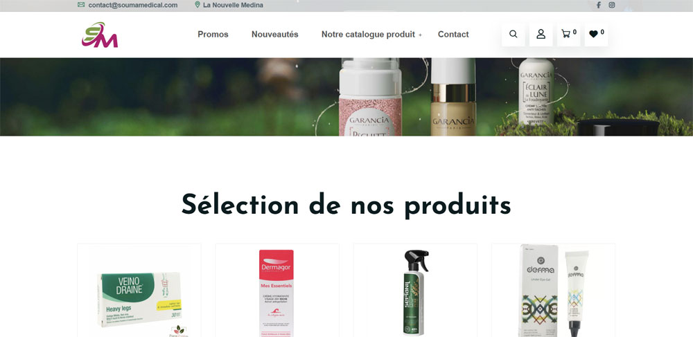 Souma Medical E-Commerce